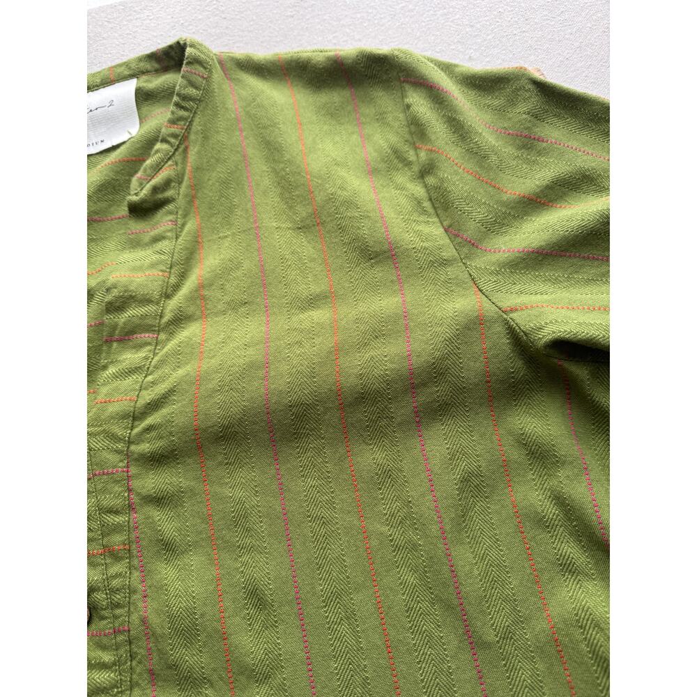 Chapter 2 by Khaadi Kurta tunic/dress green long sleeve - MED - Picture 12 of 15